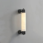 Tube Alabaster Cylinder Wall Lamp