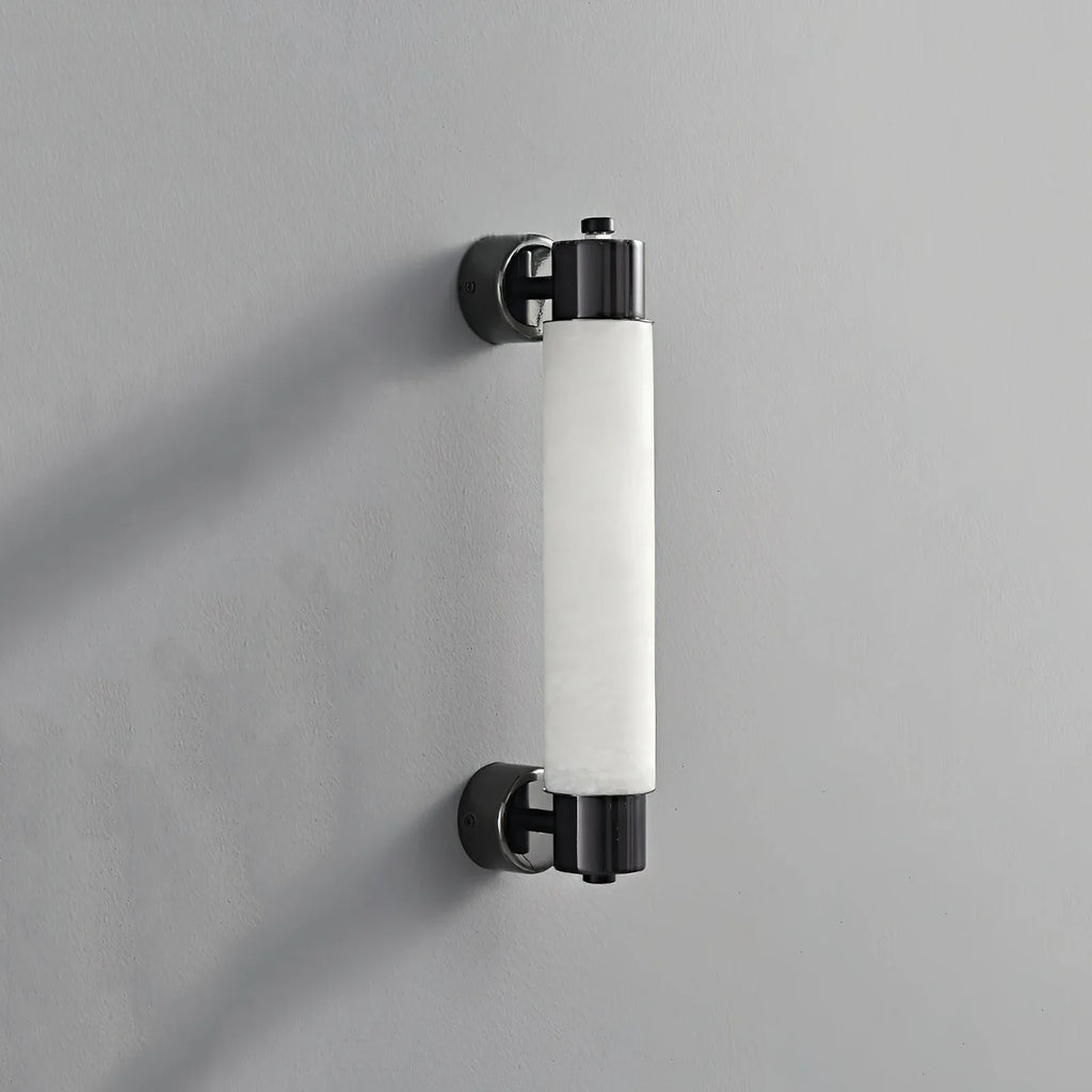 Tube Alabaster Cylinder Wall Lamp