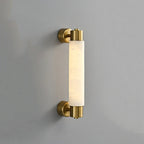 Tube Alabaster Cylinder Wall Lamp