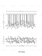 Modern Tube Pendant Light