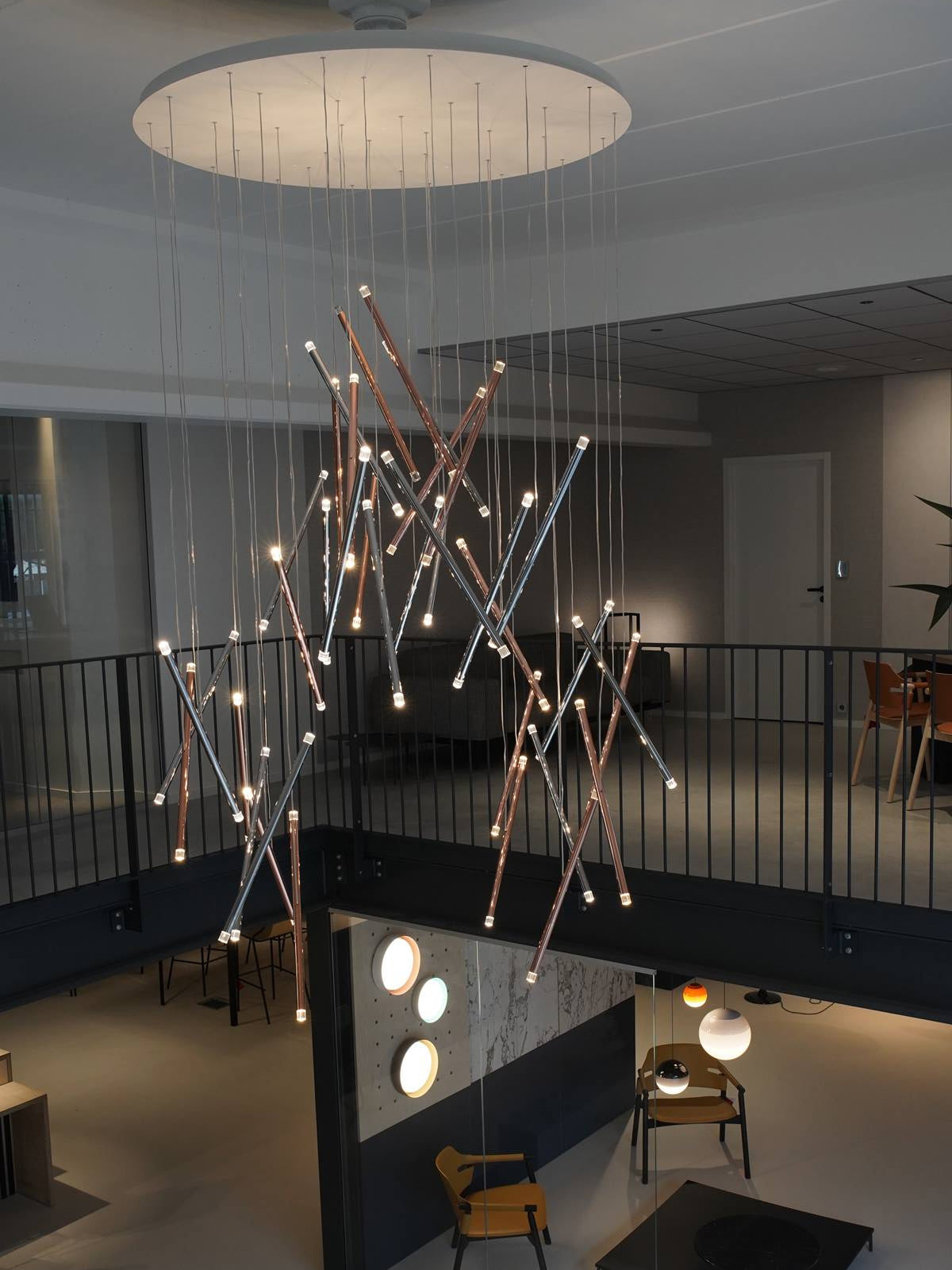 Modern Tube Pendant Light