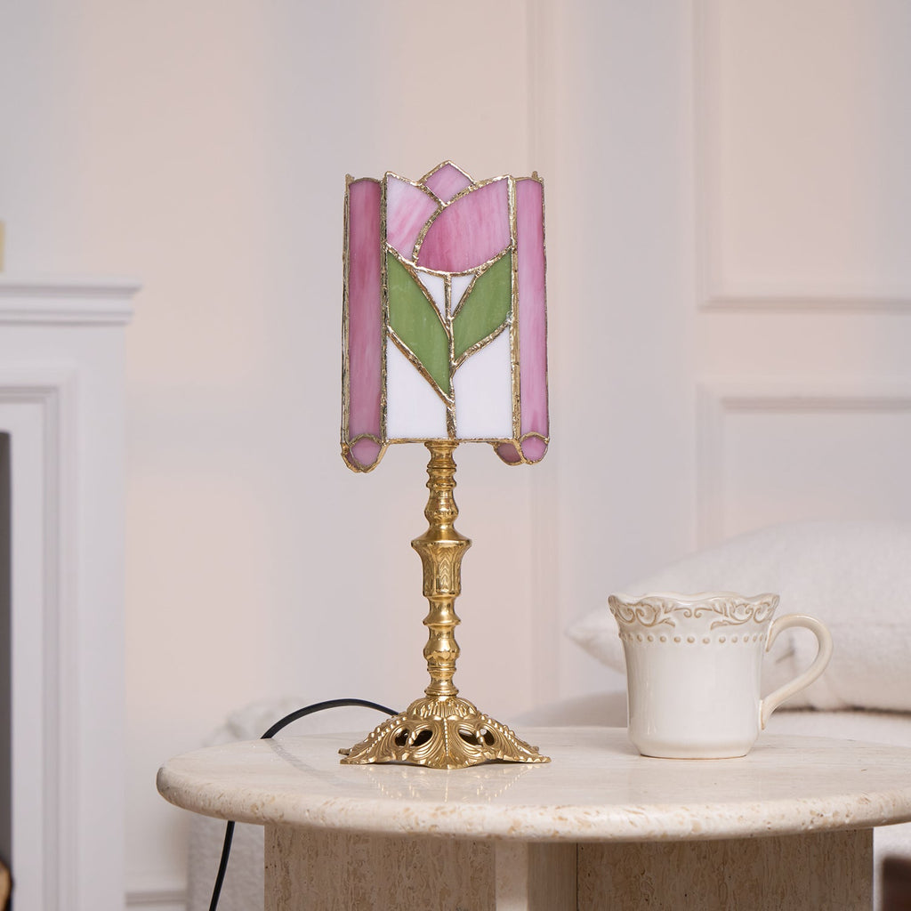 Tulip Tiffany Table Lamp