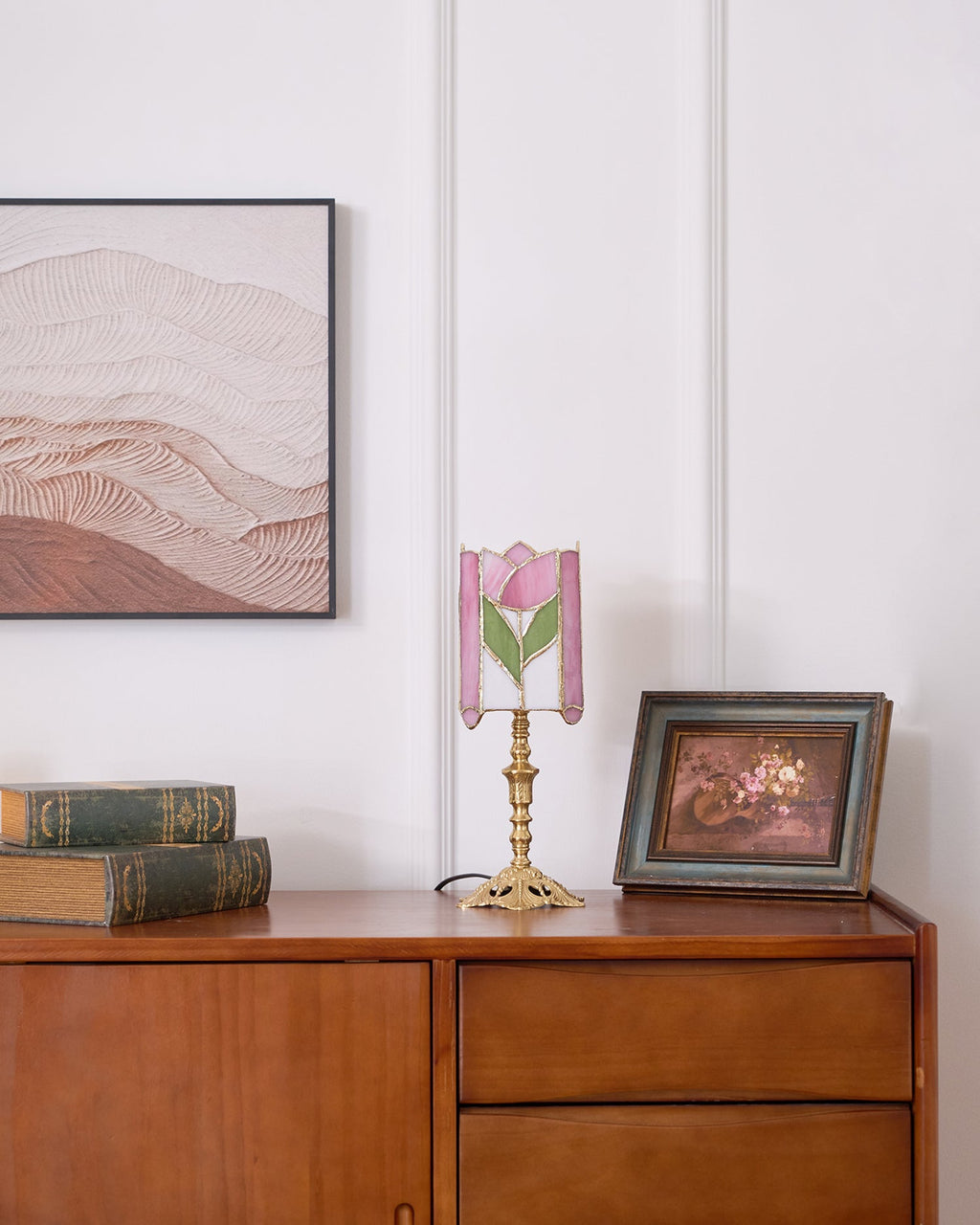 Tulip Tiffany Table Lamp