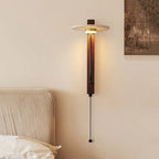 Umbrella Aura Arm Travertine Wall Lamp
