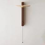 Umbrella Aura Arm Travertine Wall Lamp