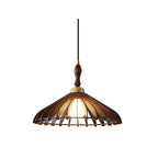 Umbrella Wood Pendant Lamp