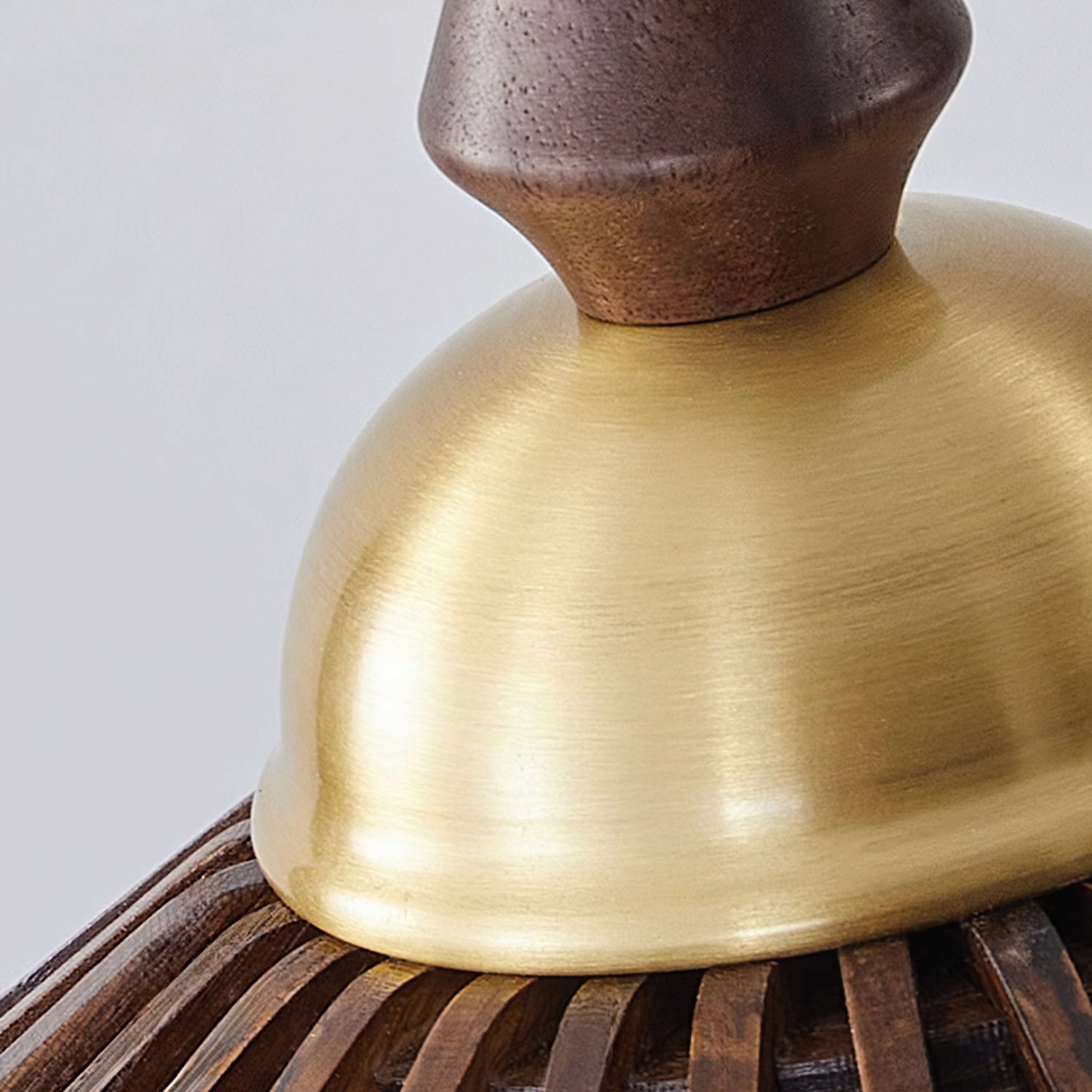 Umbrella Wood Pendant Lamp