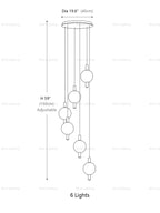 Unique String Ball Pendant Light