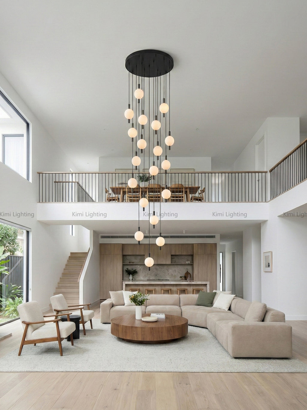 Unique String Ball Pendant Light