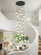 Unique String Ball Pendant Light