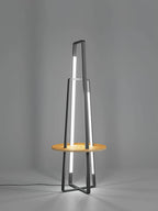 Trapezoidal Shelves Floor Lamp