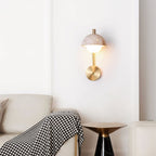 Vellum Travertine Wall Lamp