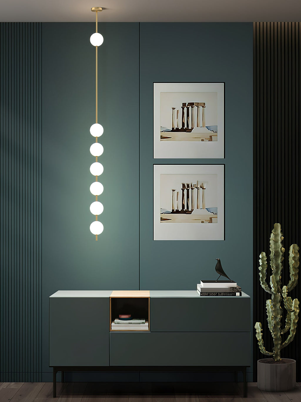 Vertical Balls Pendant Lamp