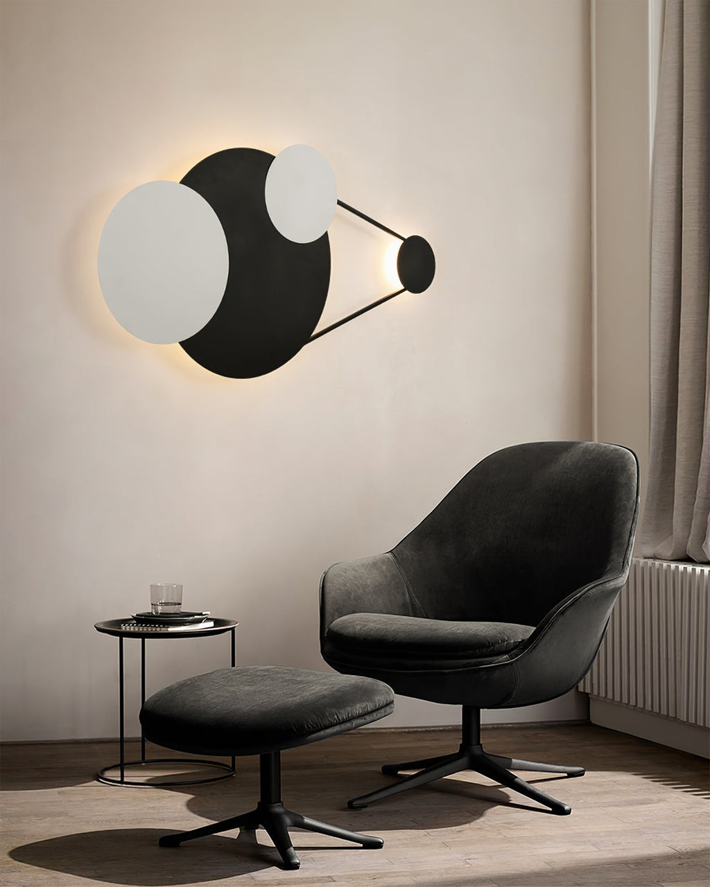 Vertical Trio Wall Light