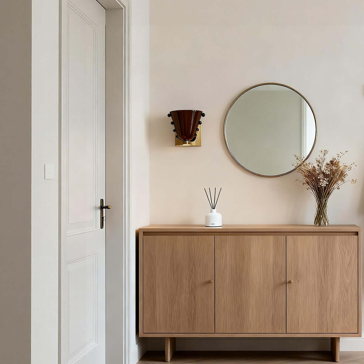 Vestra Glass Wall Sconce – French Minimalist Luxury Wall Light