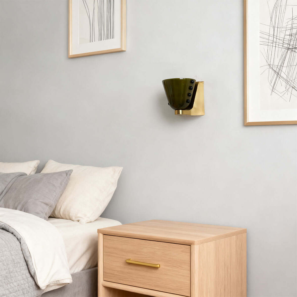 Vestra Glass Wall Sconce – French Minimalist Luxury Wall Light