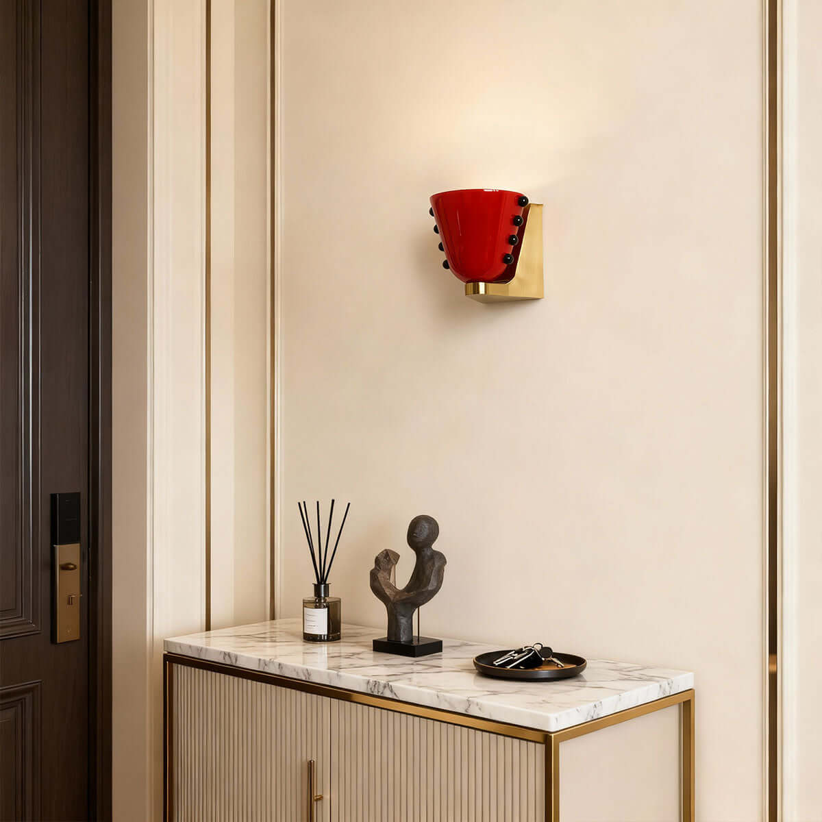 Vestra Glass Wall Sconce – French Minimalist Luxury Wall Light