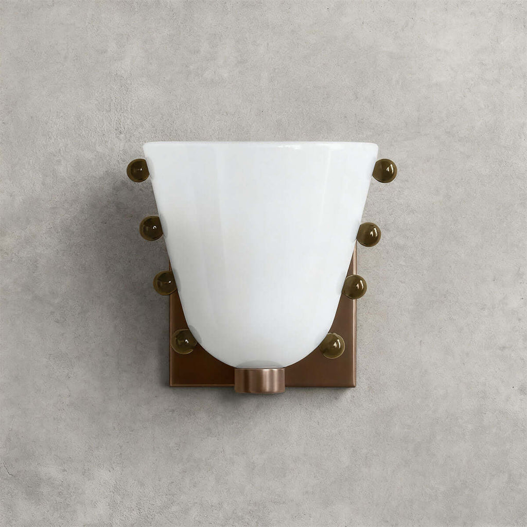 Vestra Glass Wall Sconce – French Minimalist Luxury Wall Light