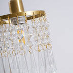 Vintage Crystal Pendant Lamp