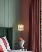 Vintage Crystal Pendant Lamp