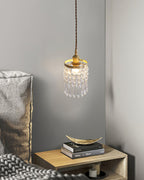 Vintage Crystal Pendant Lamp