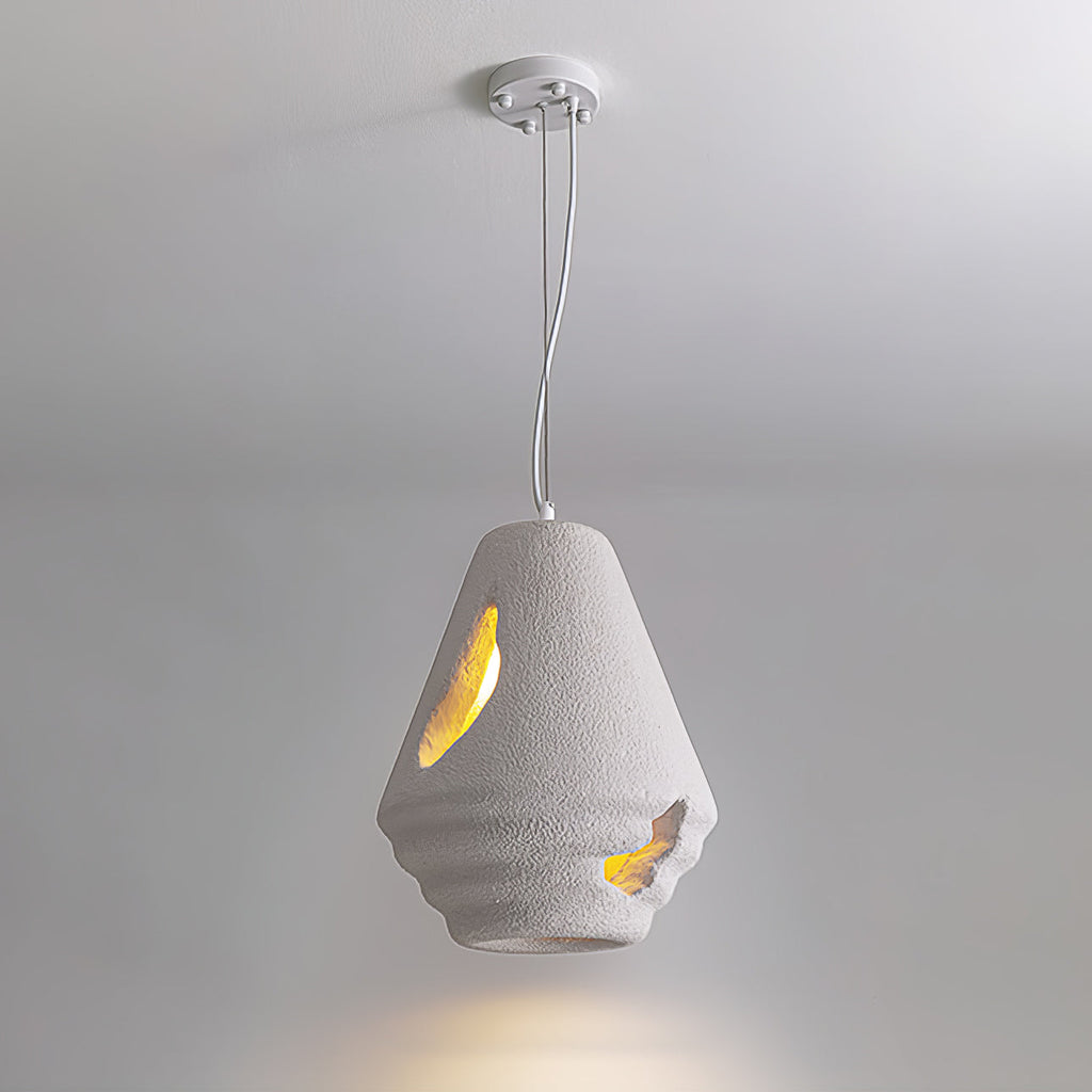 Wabi Sabi Resin Pendant Lamp