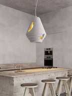 Wabi Sabi Resin Pendant Lamp