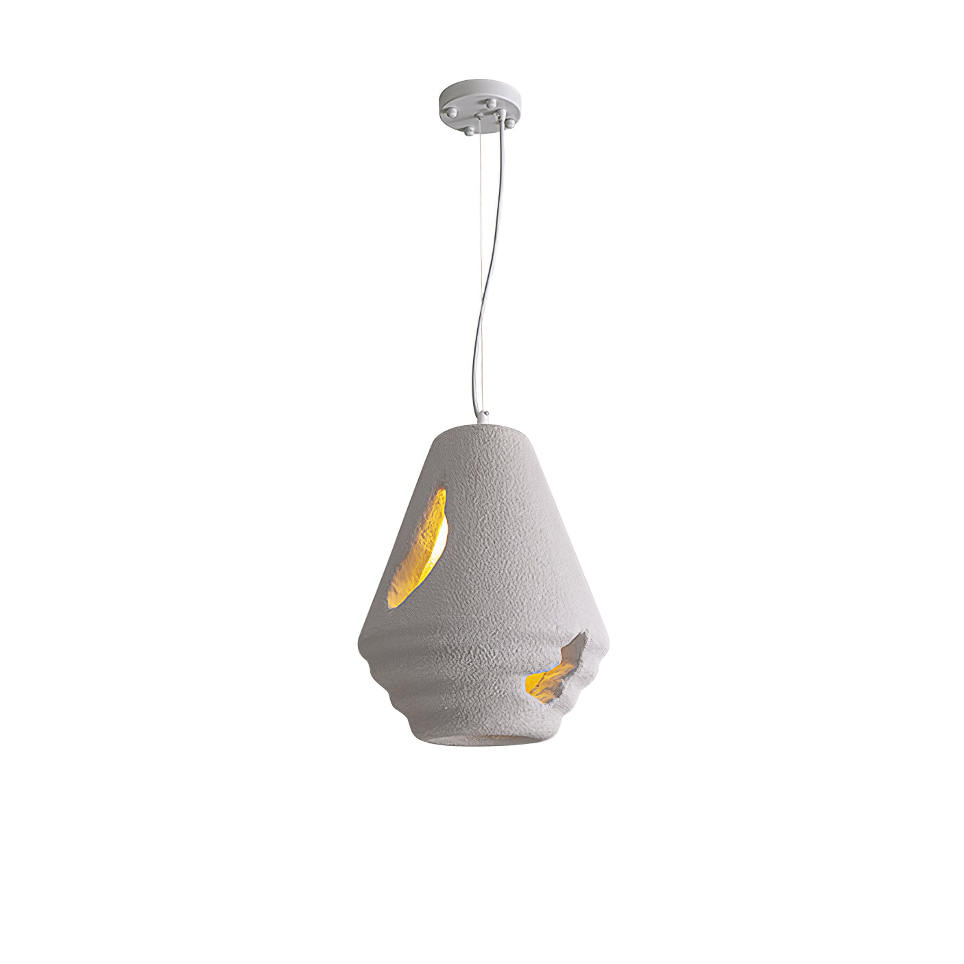 Wabi Sabi Resin Pendant Lamp
