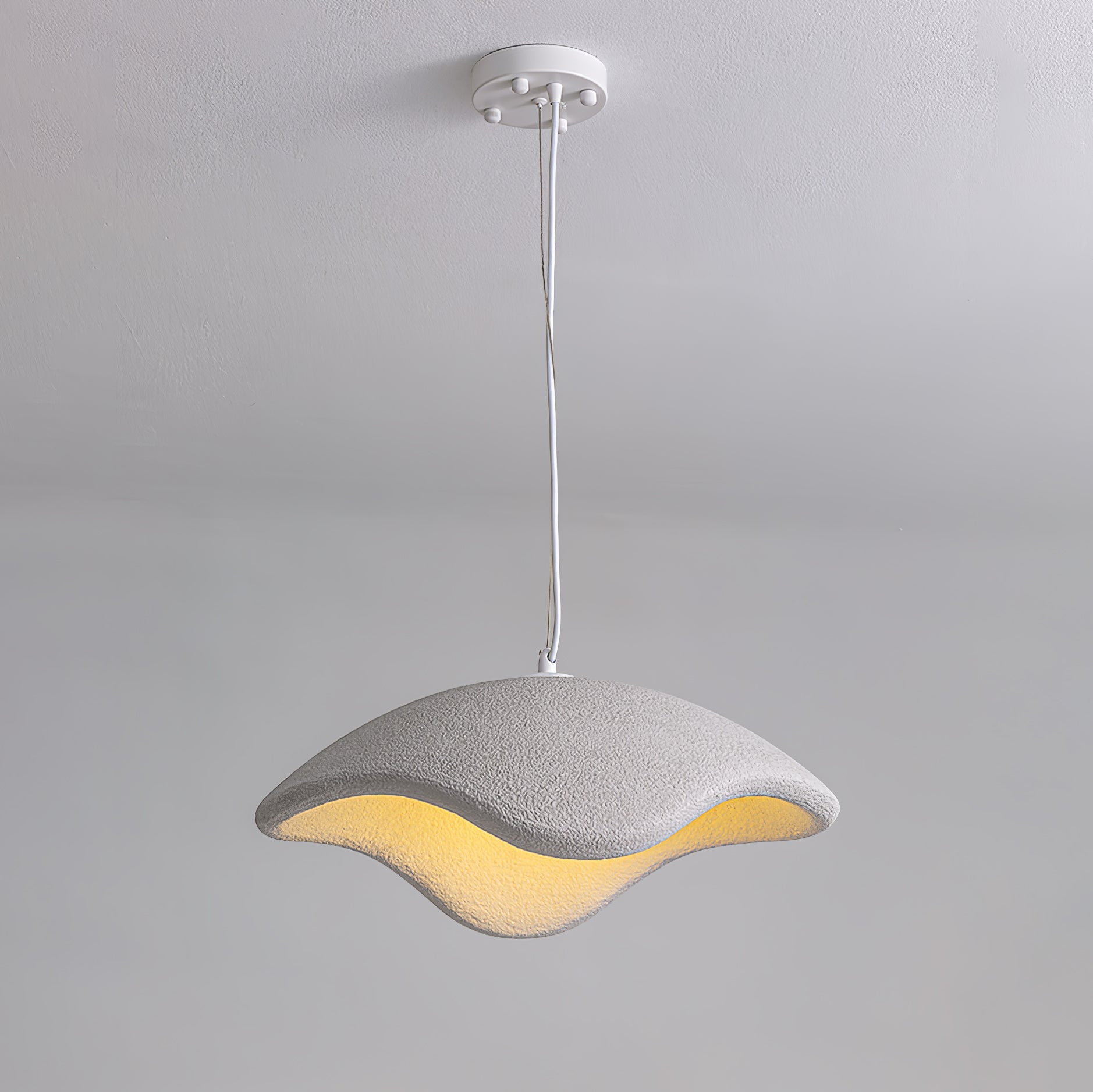 Wabi Sabi Resin Pendant Lamp