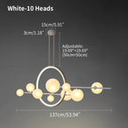 Archipelago Modern Glass Ball Chandelier