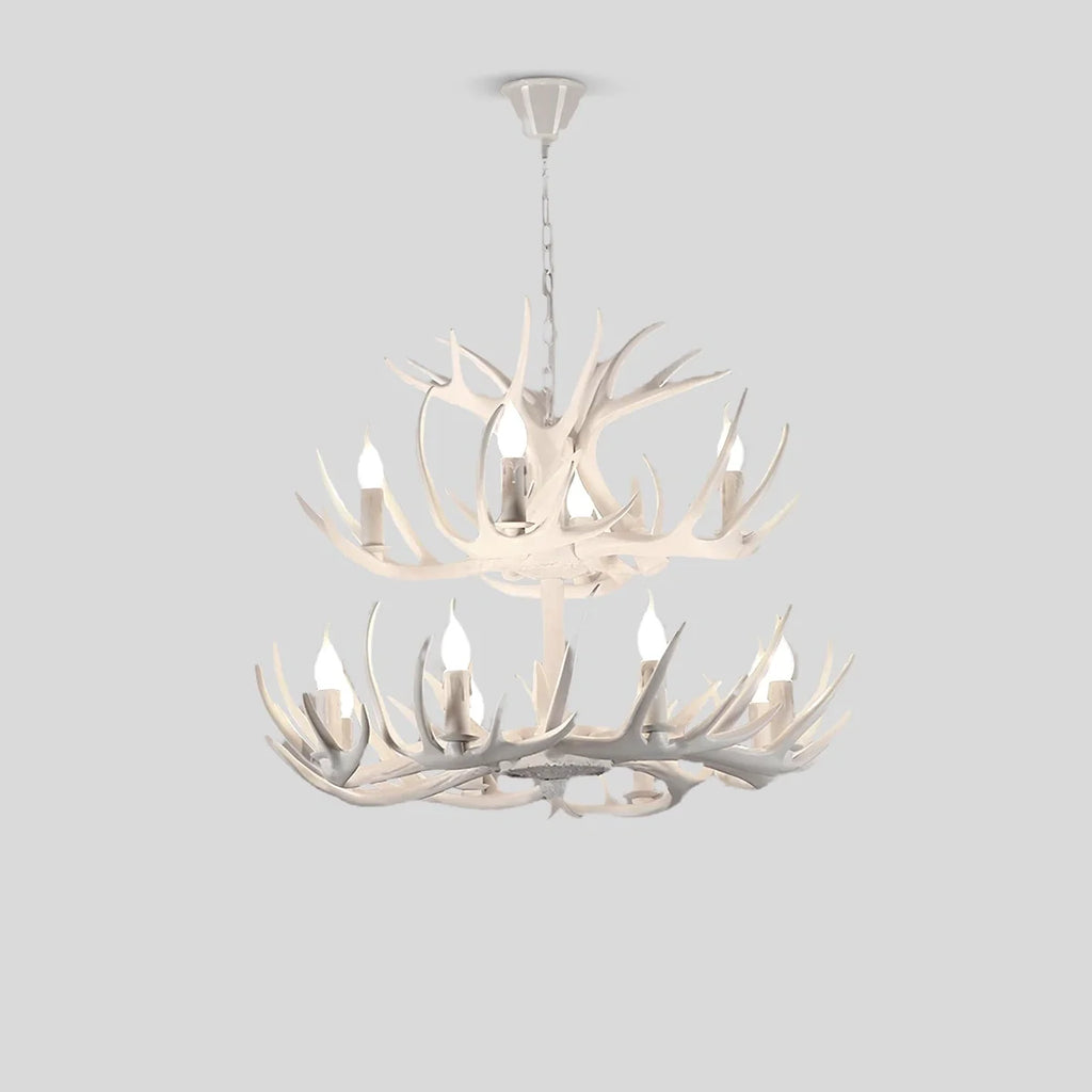 Antler Shape Resin Chandelier for Living Room