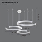 Modern Ring LED Chandelier for Living Room