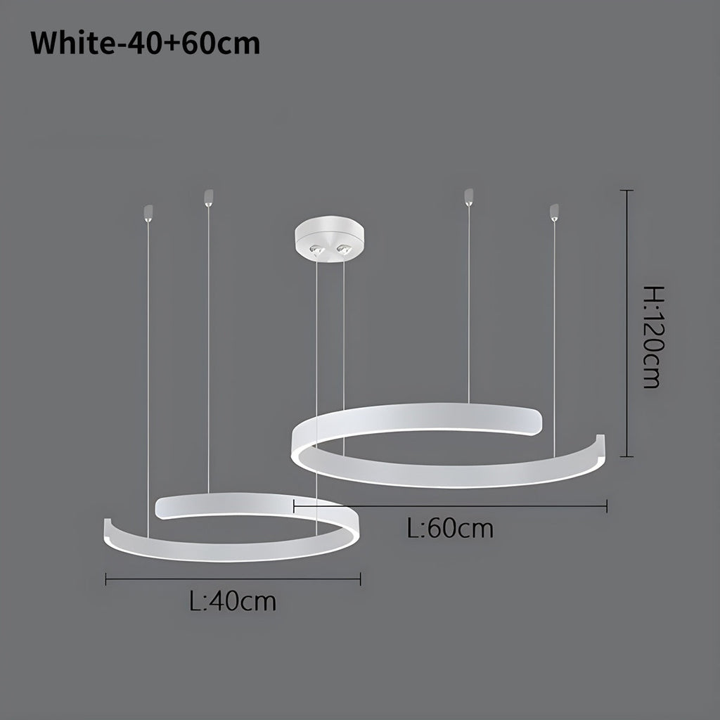 Modern Ring LED Chandelier for Living Room