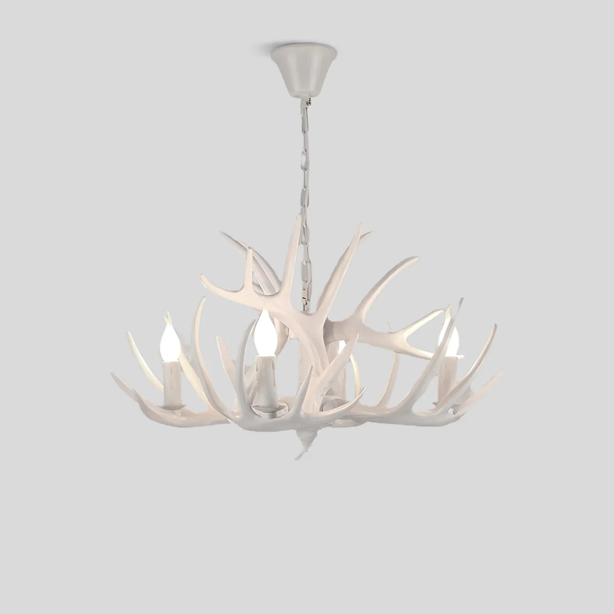 Antler Shape Resin Chandelier for Living Room