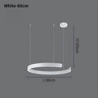 Modern Ring LED Chandelier for Living Room