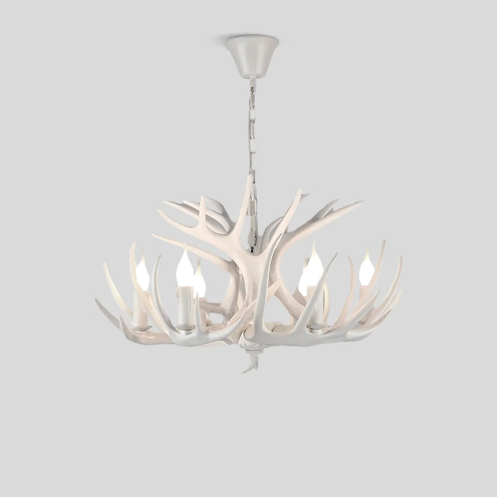 Antler Shape Resin Chandelier for Living Room