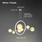 Archipelago Modern Glass Ball Chandelier