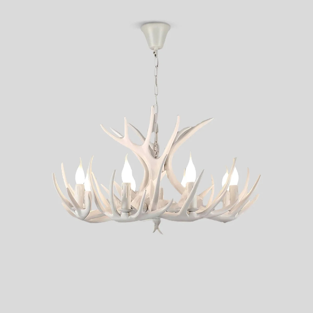 Antler Shape Resin Chandelier for Living Room