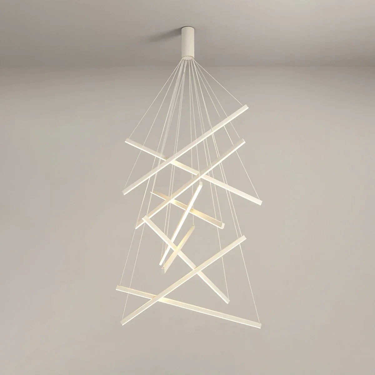 Custom Multi Light Sticks LED Chandelier