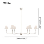 Vintage Retro Metal Chandelier