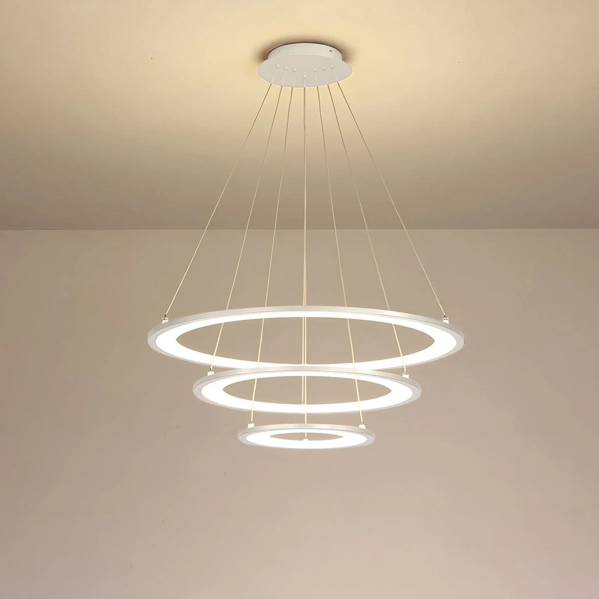 Creative Minimalist Ring Chandelier