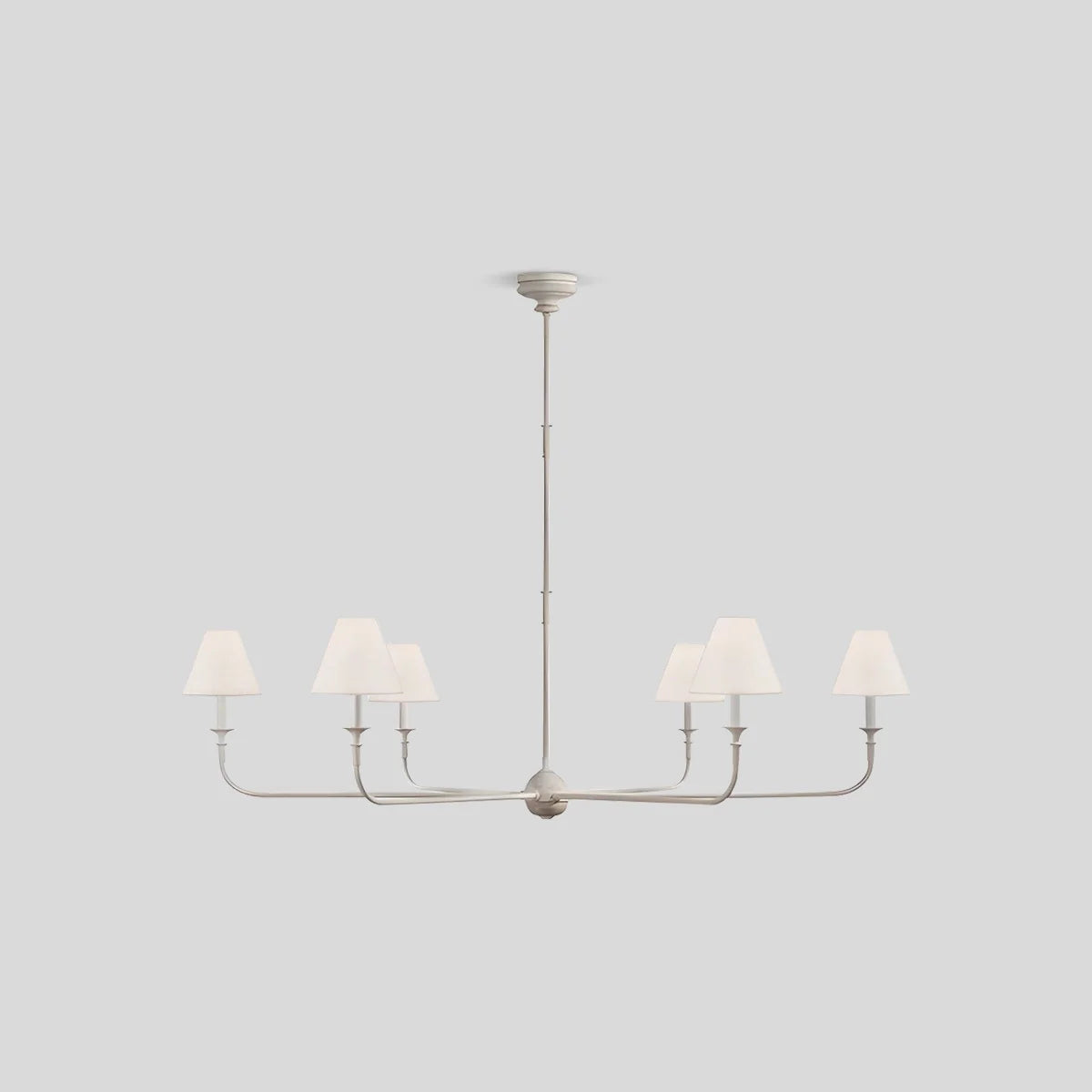 Vintage Retro Metal Chandelier