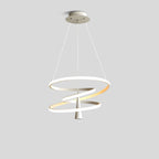 Acrylic Ring Spotlight Chandelier