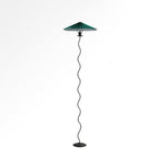 Wiggly Pleated Floor Lamp
