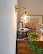 Wingbo Glass Wall Sconce