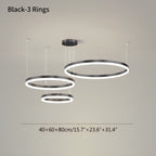 Modern Wireless Ring Chandelier Ceiling Lamp