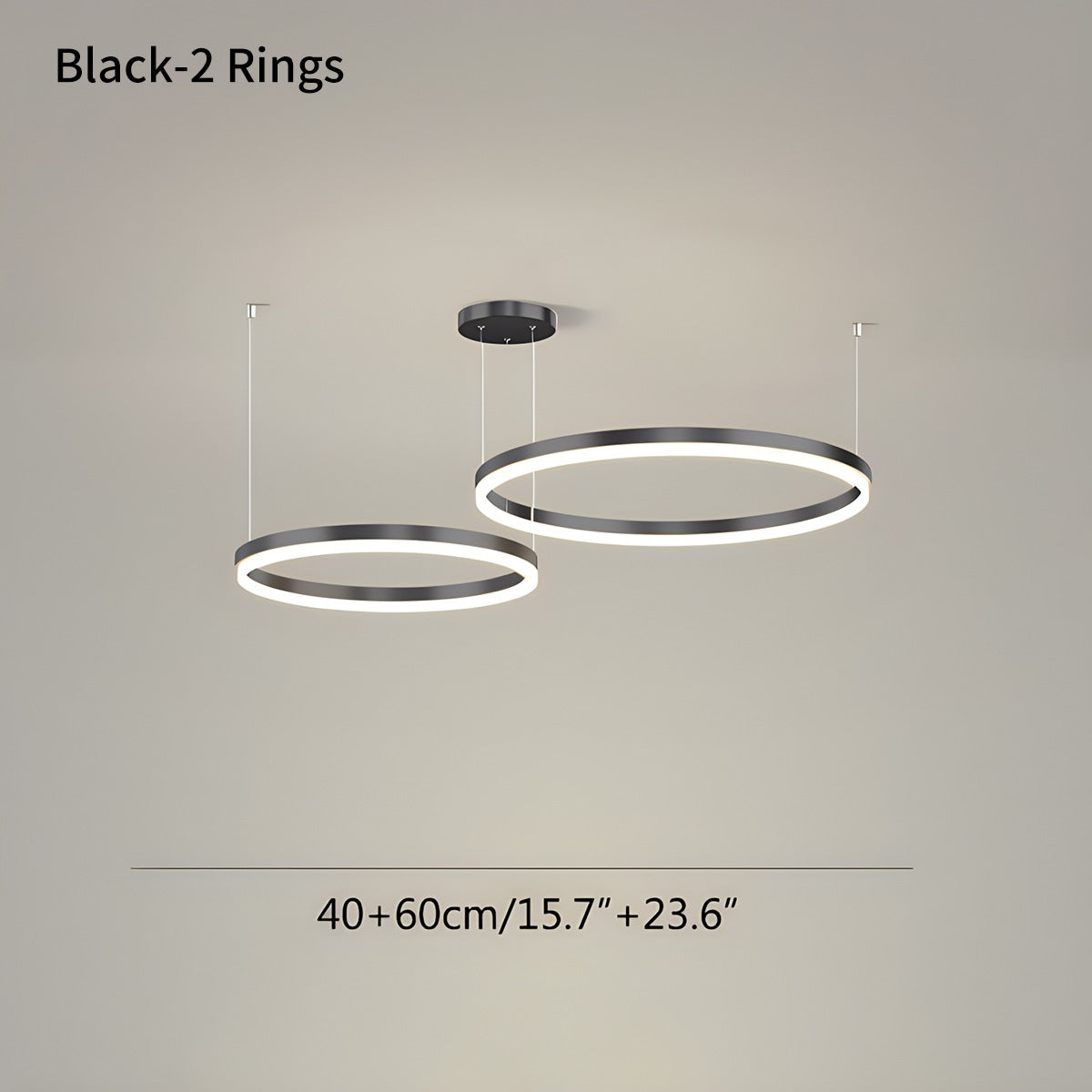 Modern Wireless Ring Chandelier Ceiling Lamp