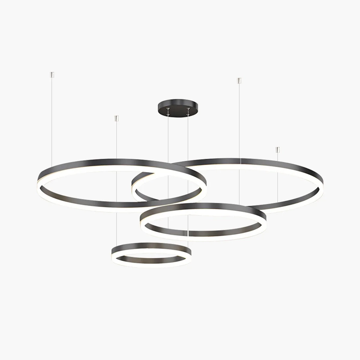 Modern Wireless Ring Chandelier Ceiling Lamp