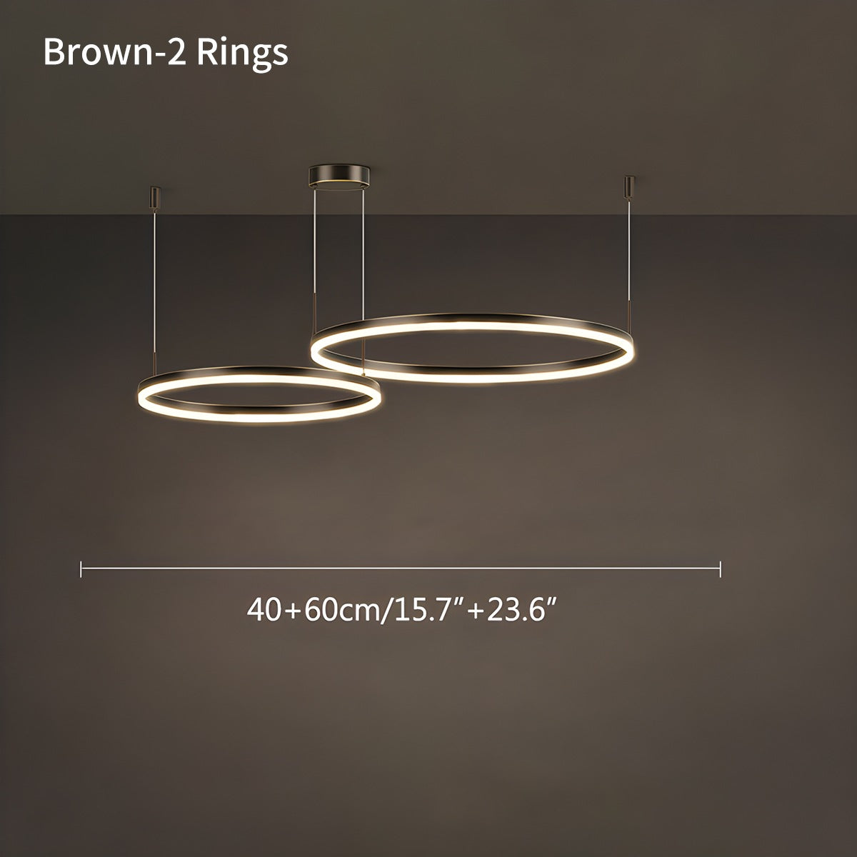 Modern Wireless Ring Chandelier Ceiling Lamp