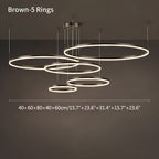 Modern Wireless Ring Chandelier Ceiling Lamp